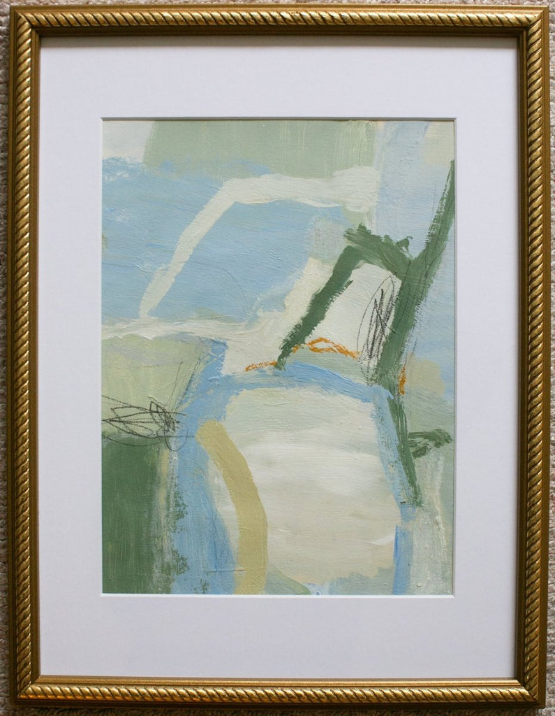 Beneath Oak Trees | 16" h x 12" w | Framed - Liza Pruitt