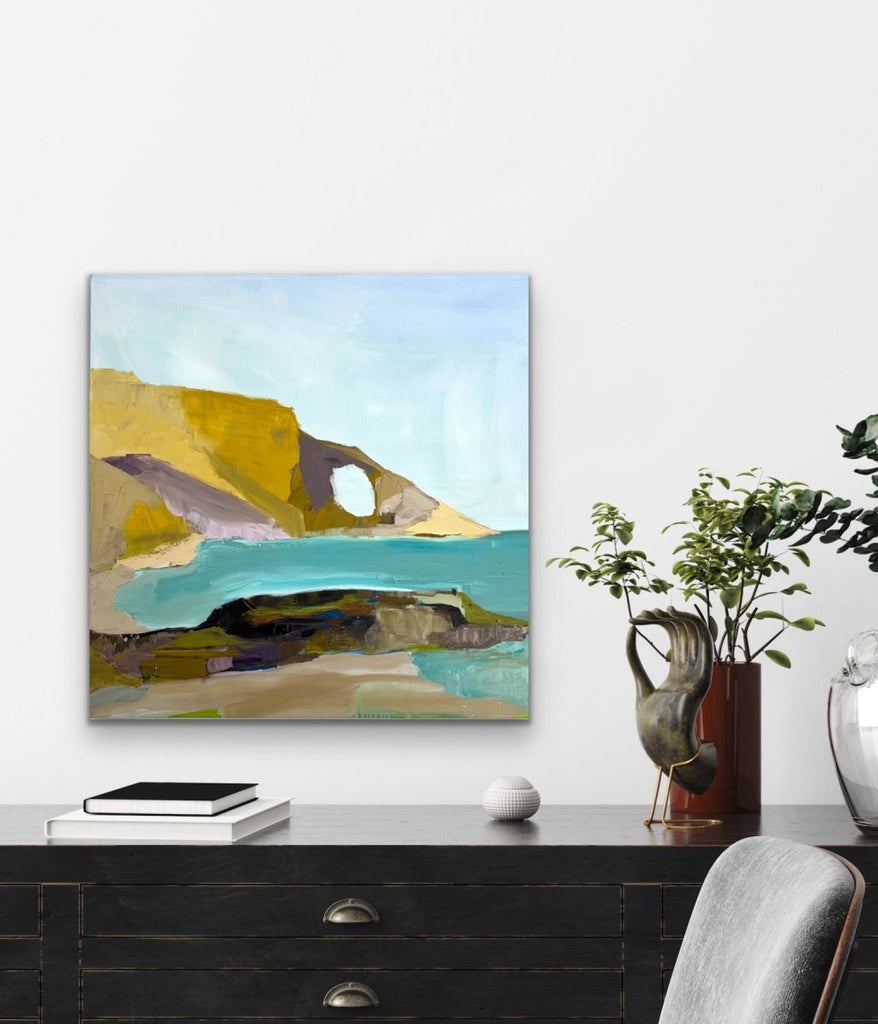 Beyond the Dunes | 36" h x 36" w - Liza Pruitt