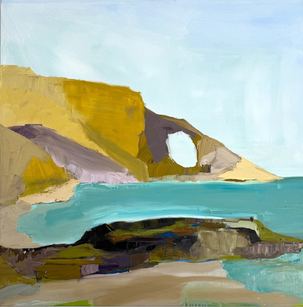 Beyond the Dunes | 36" h x 36" w - Liza Pruitt