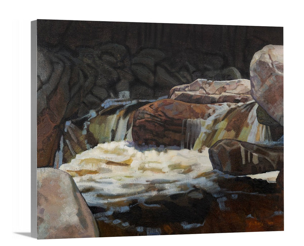 Big Branch River - Open Edition Canvas Print - Liza Pruitt