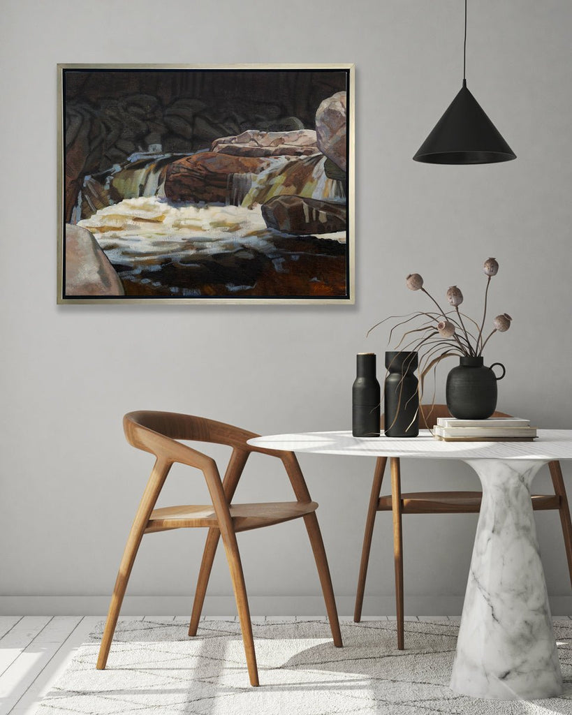Big Branch River - Open Edition Canvas Print - Liza Pruitt