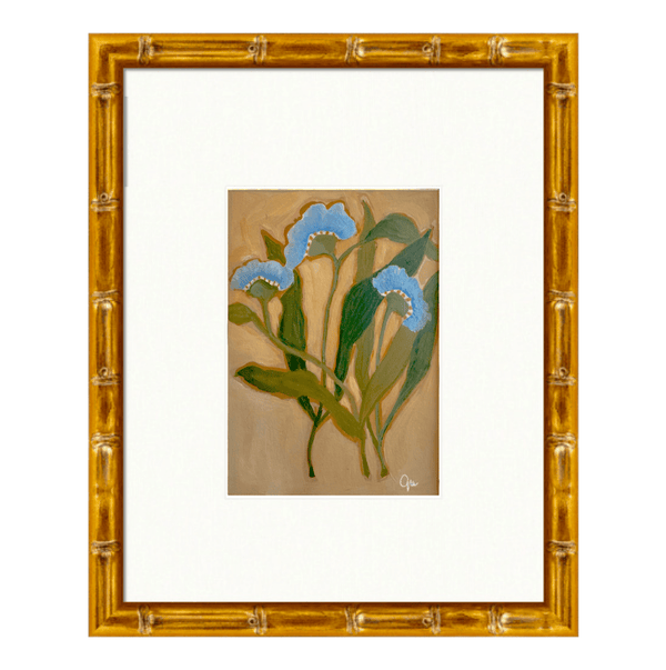 Birdie | 7" h x 5" w | Framed - Liza Pruitt