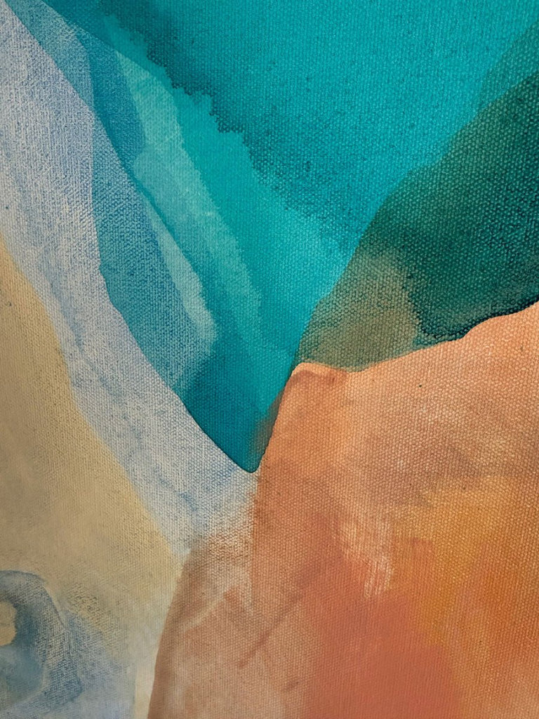 Birth of the Sea | 30" h x 40” w | Framed - Liza Pruitt