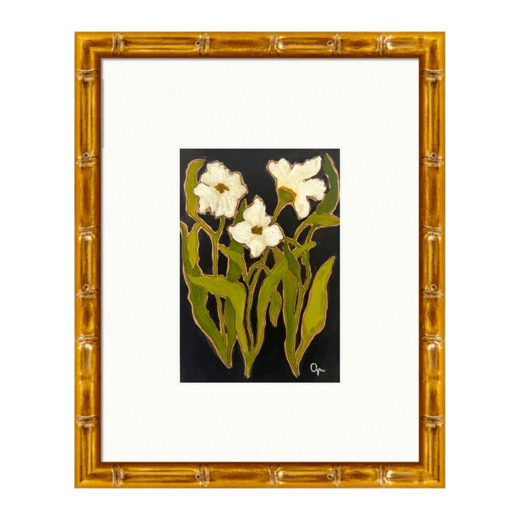 Black and White II | 15" h x 12" w | Framed - Liza Pruitt