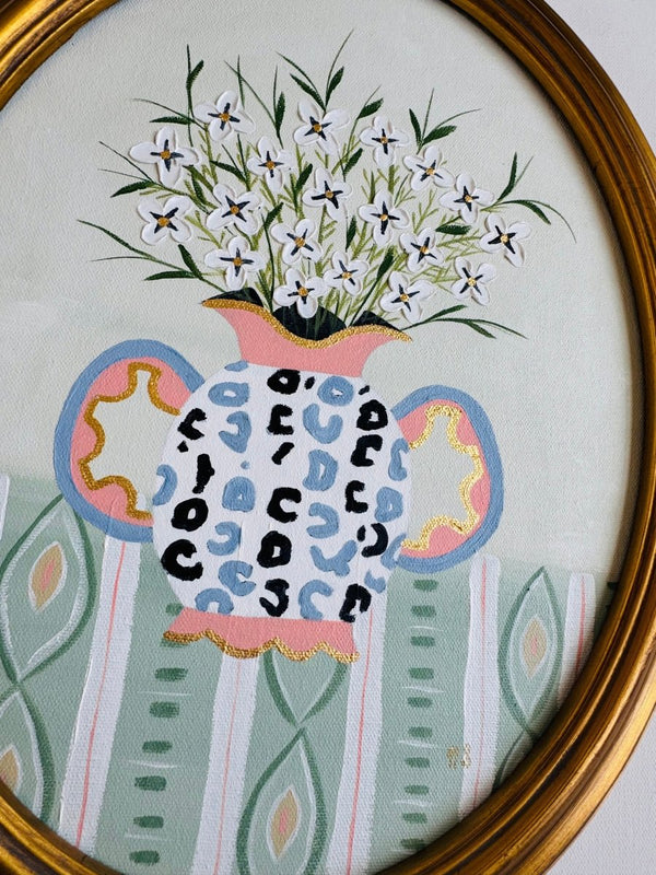 Black & Blue Animal | 13.25" h x 16.25" w | Framed - Liza Pruitt