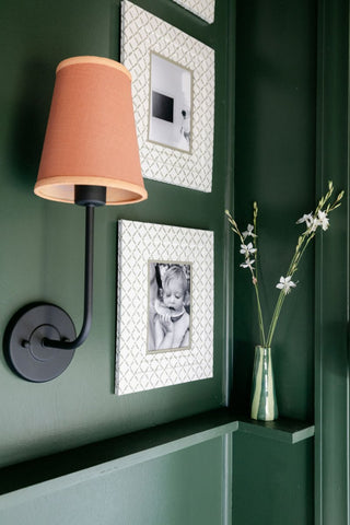 Block Printed Picture Frame – Croix Green - 5x7 - Liza Pruitt