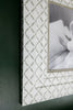 Block Printed Picture Frame – Croix Green - 5x7 - Liza Pruitt