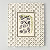 Block Printed Picture Frame in Croix Green - Liza Pruitt