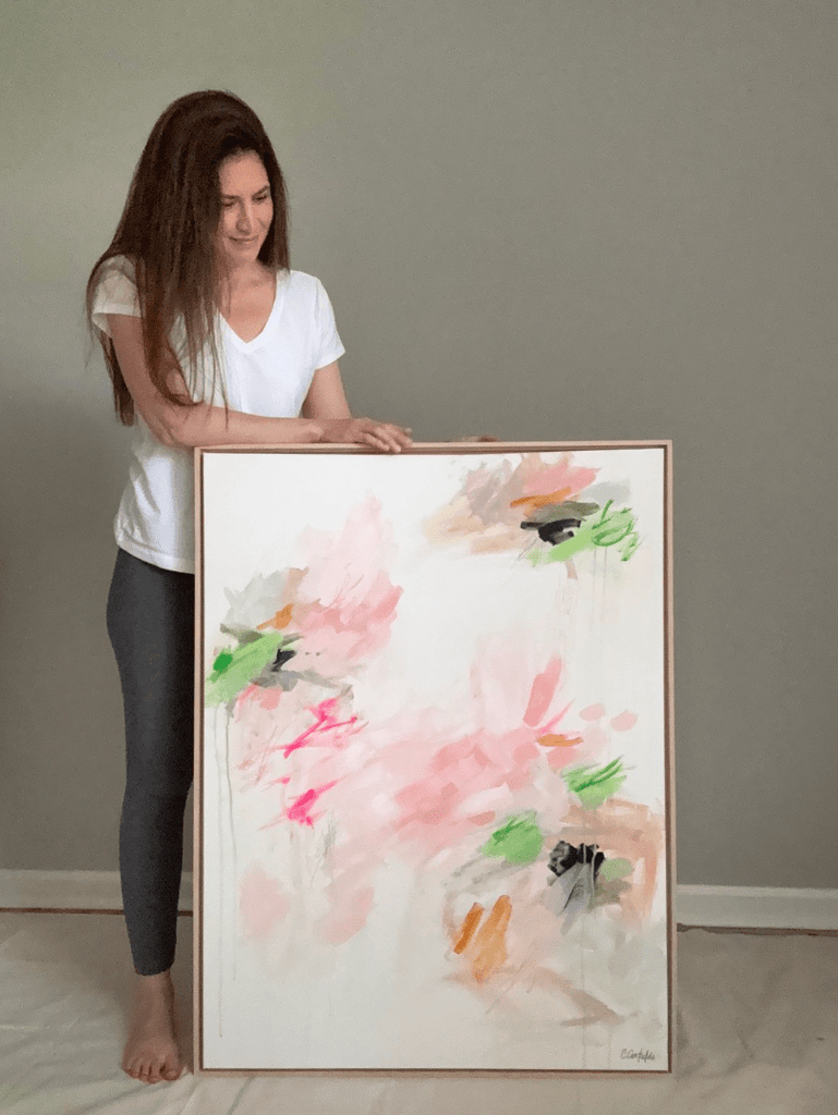 Blooming Desire | 40" h x 30" w | Framed - Liza Pruitt