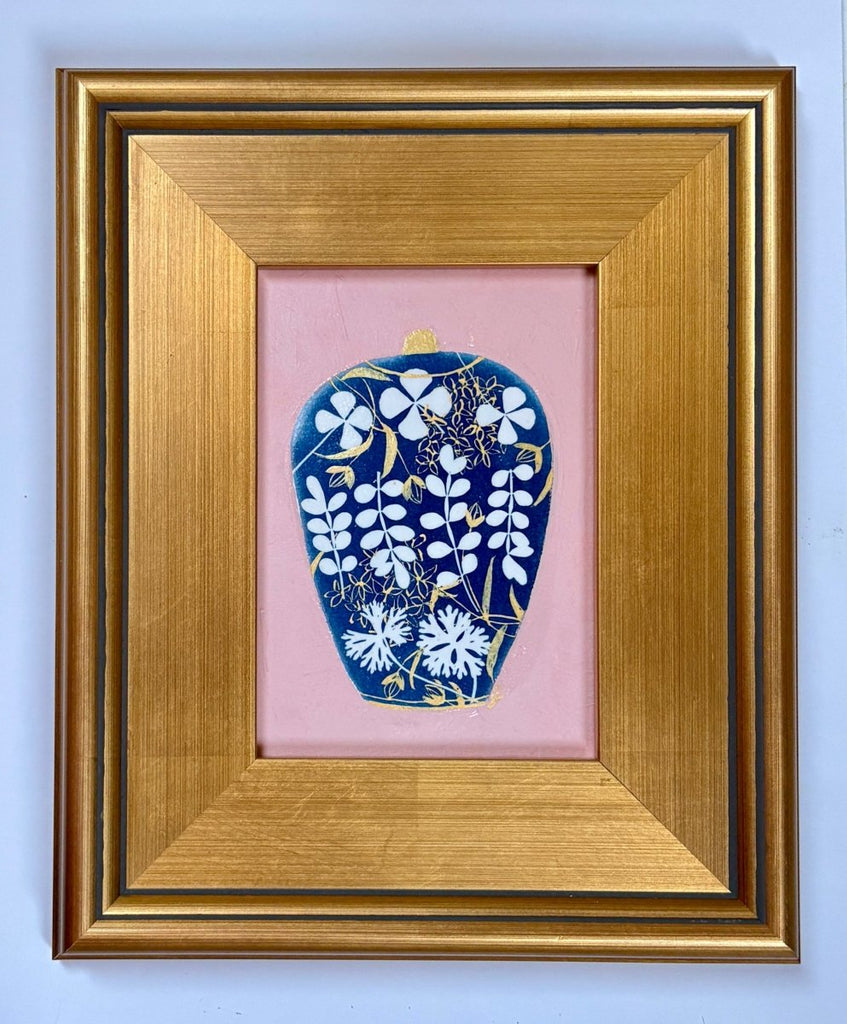 Blossom | 12" h x 10" w | Framed - Liza Pruitt