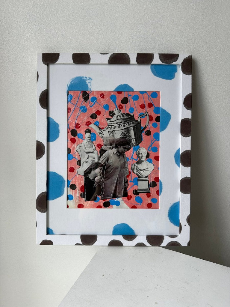 Blue | 15" h x 12" w | Framed - Liza Pruitt