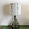 Blue and Green Lampshade in Emma Stripe - Liza Pruitt