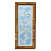 Blue and White Spring Petals No. 2 | 11" h x 5" w | Framed - Liza Pruitt