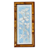 Blue and White Spring Petals No. 3 | 11" h x 5" w | Framed - Liza Pruitt
