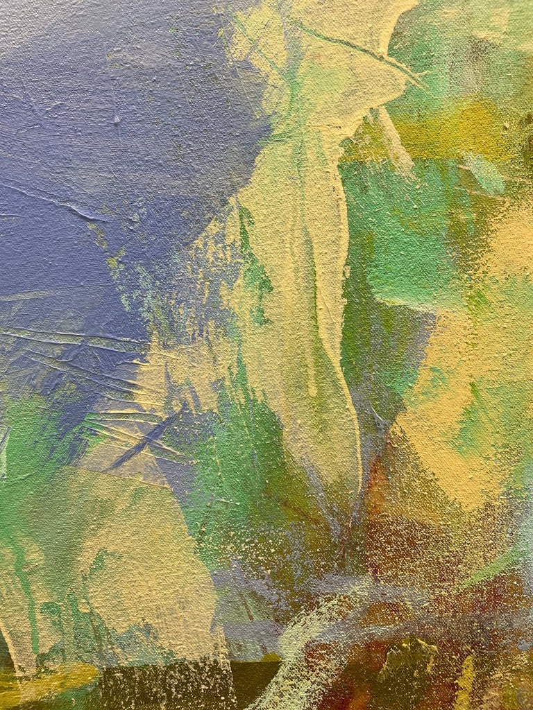 Blue Cloud | 20" x 20" - Liza Pruitt