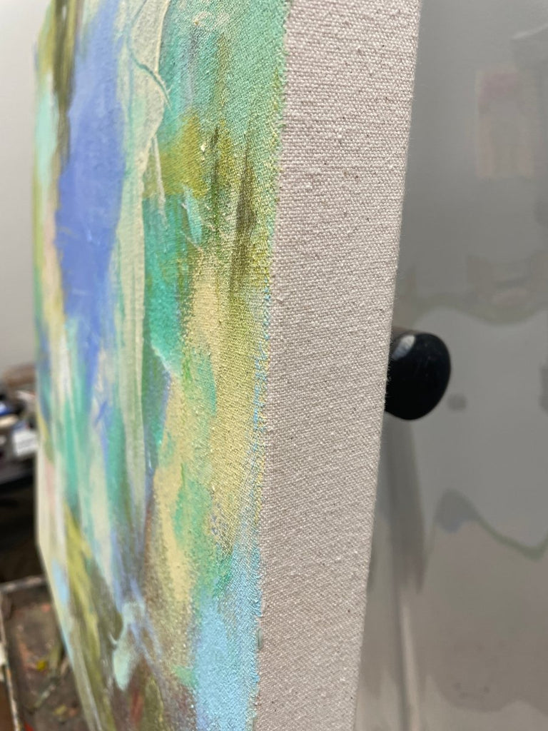 Blue Cloud | 20" x 20" - Liza Pruitt