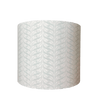 Blue Coastal Lampshade in Sabal Stripe - Liza Pruitt