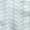 Blue Coastal Lampshade in Sabal Stripe - Liza Pruitt