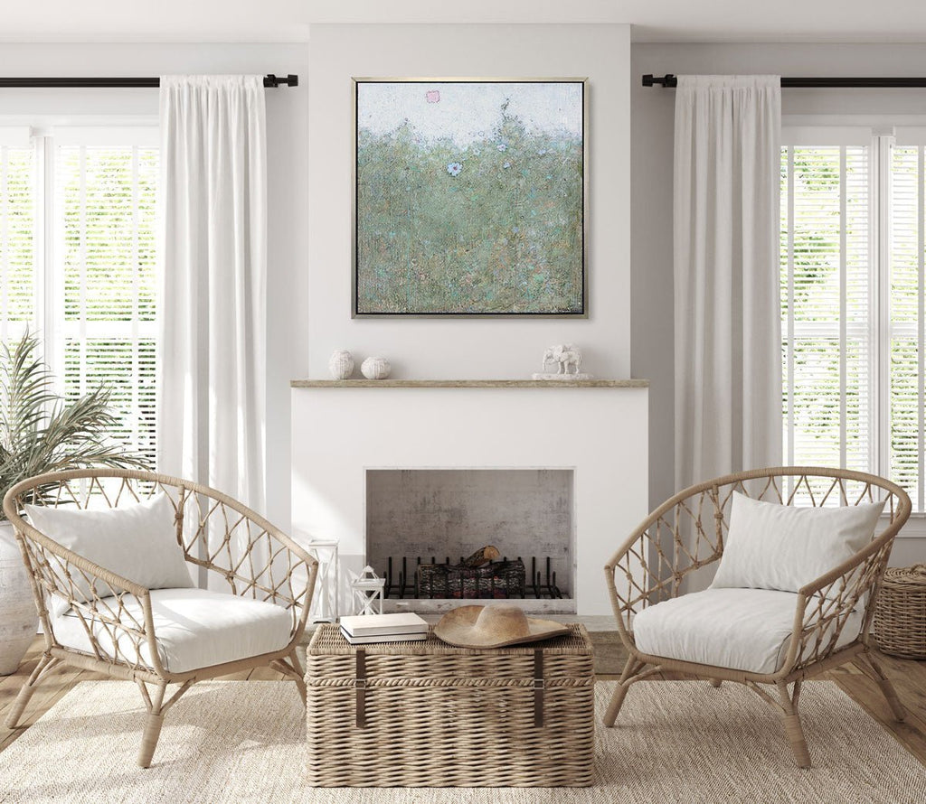 Blue Flower - Open Edition Canvas Print - Liza Pruitt