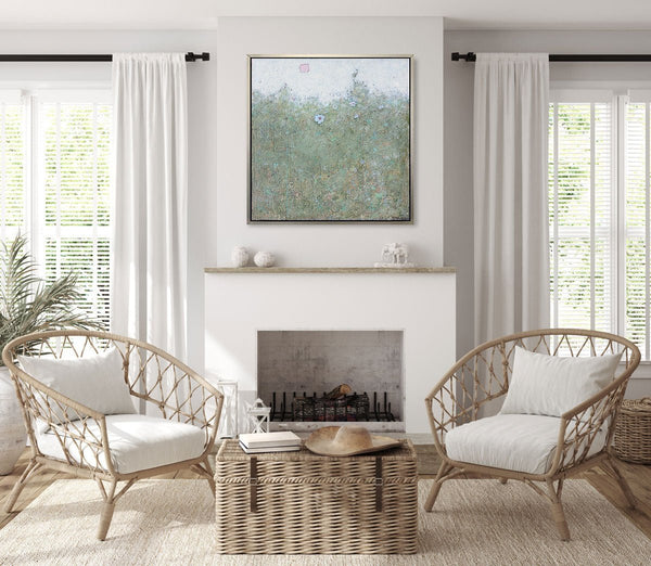Blue Flower - Open Edition Canvas Print - Liza Pruitt