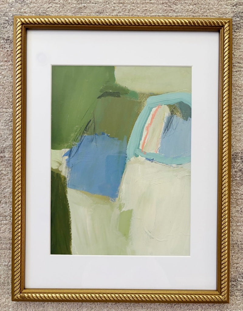 Blue June | 16" h x 12" w | Framed - Liza Pruitt