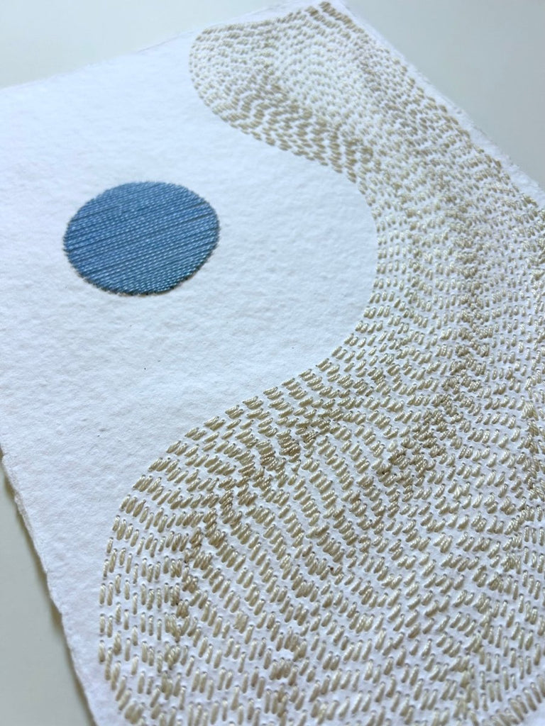 Blue Moon I | 11.75" h x 8.5" w - Liza Pruitt