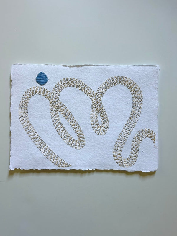 Blue Moon III | 8.5" h x 11.75" w - Liza Pruitt