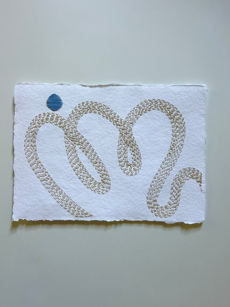 Blue Moon III | 8.5" h x 11.75" w - Liza Pruitt