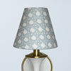 Blue Rattan Sconce Shade in Sally - Liza Pruitt