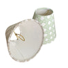 Blue Rattan Sconce Shade in Sally - Liza Pruitt