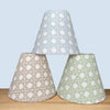 Blue Rattan Sconce Shade in Sally - Liza Pruitt