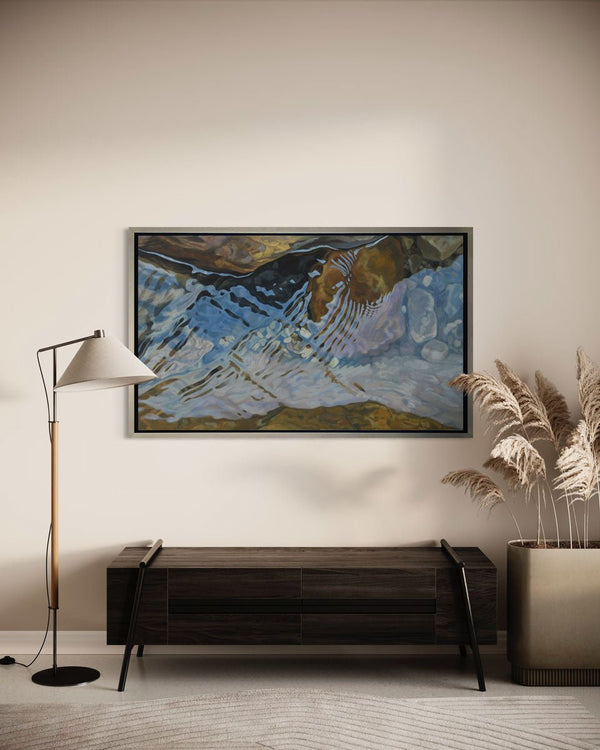 Blue Reflection - Limited Edition Canvas Print - Liza Pruitt