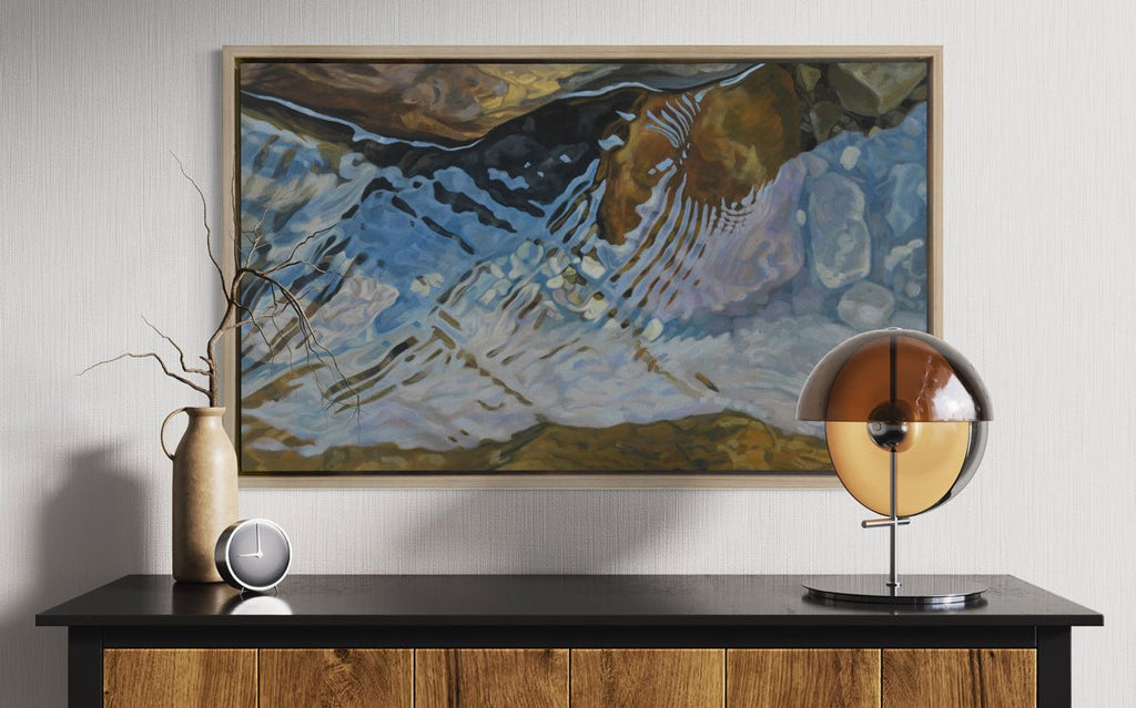 Blue Reflection - Limited Edition Canvas Print - Liza Pruitt
