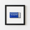 Blue Ridge Grill Framed Print - Liza Pruitt