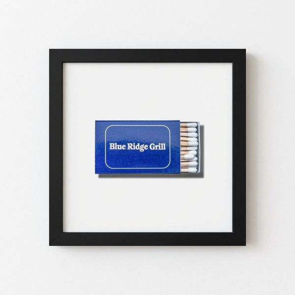 Blue Ridge Grill Framed Print - Liza Pruitt