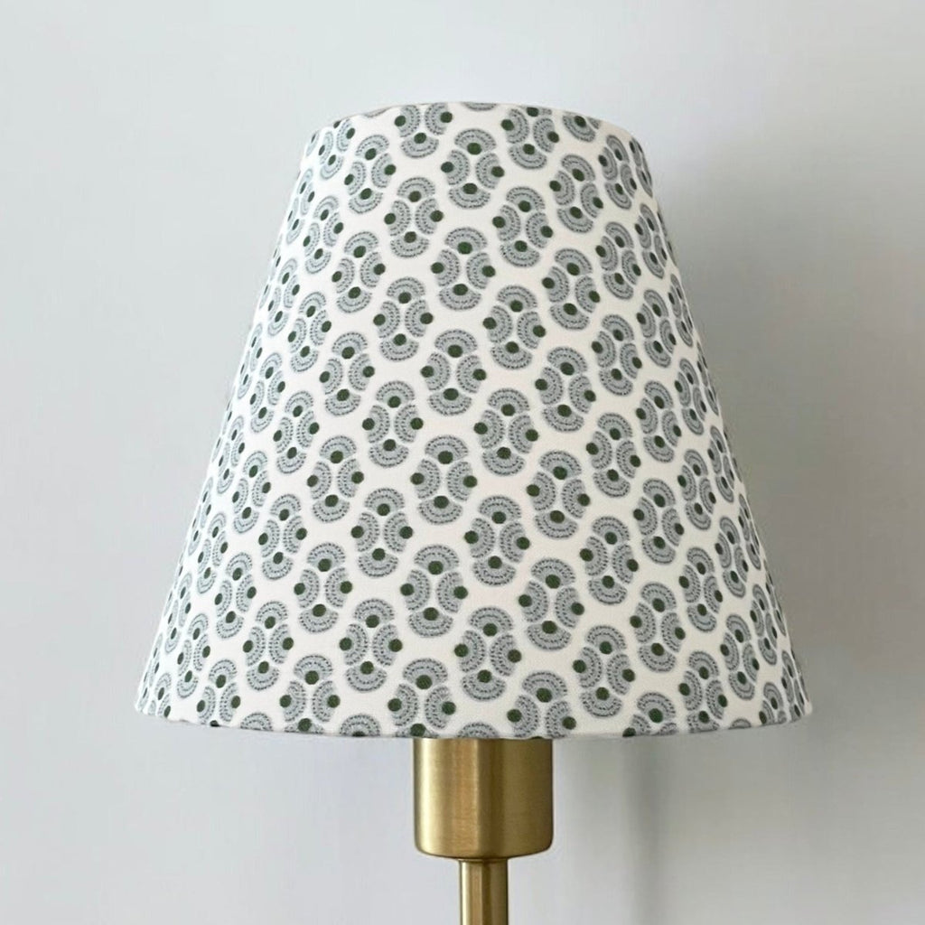 Blue Sconce Lamp Shade in Armada - Liza Pruitt