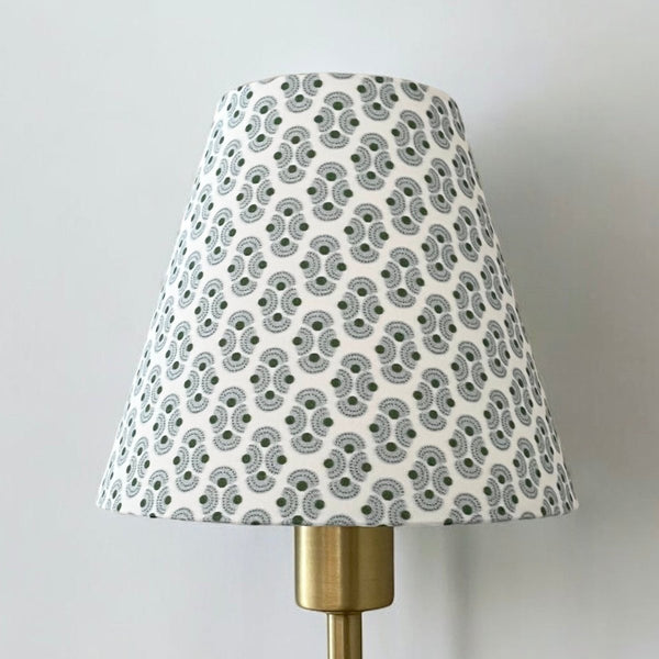Blue Sconce Lamp Shade in Armada - Liza Pruitt