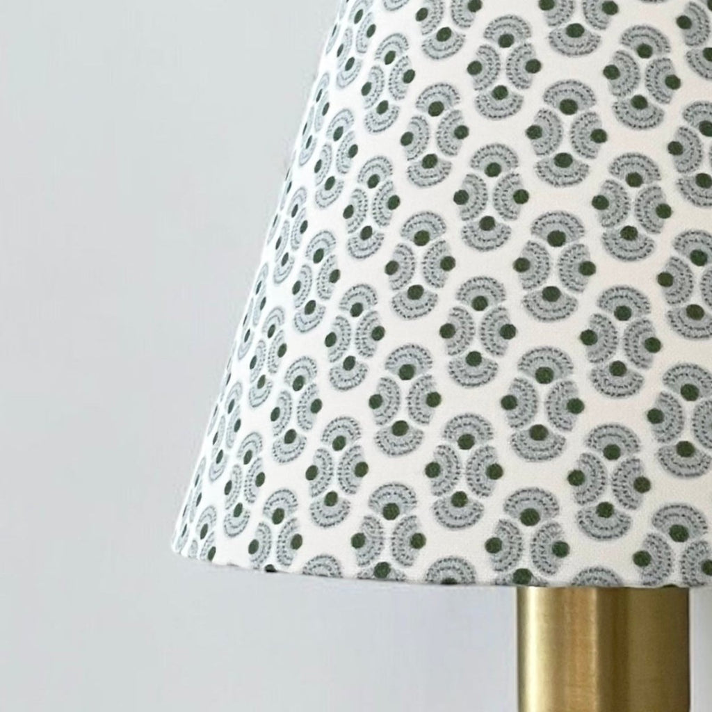 Blue Sconce Lamp Shade in Armada - Liza Pruitt