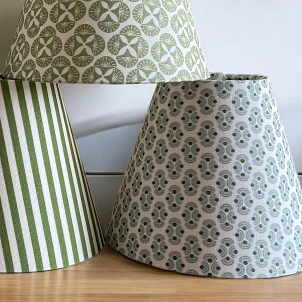 Blue Sconce Lamp Shade in Armada - Liza Pruitt