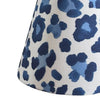 Blue Sconce Shade in Leopard Print - Liza Pruitt