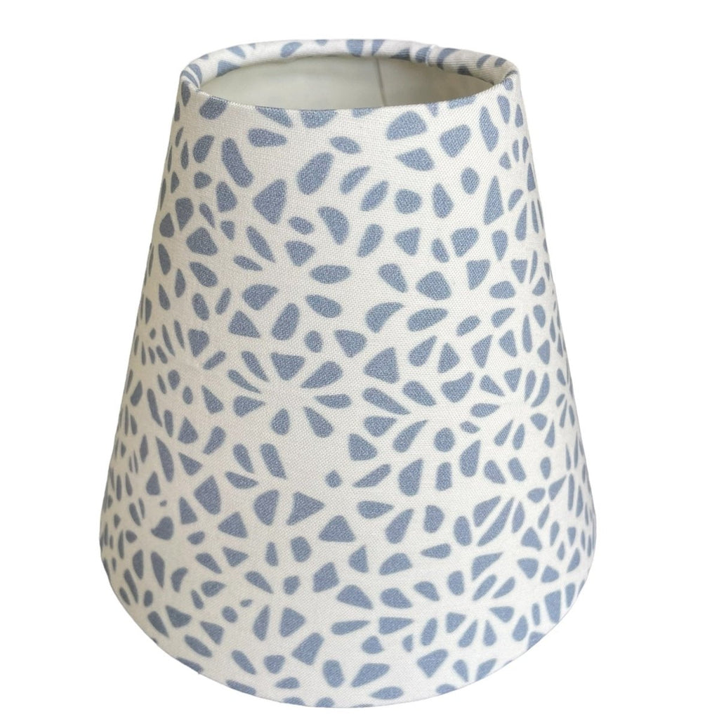 Blue Sconce Shade in Petal Party - Liza Pruitt