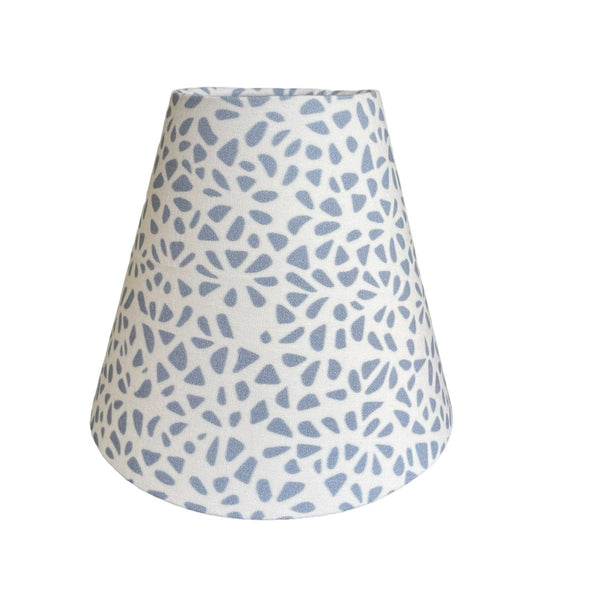 Blue Sconce Shade in Petal Party - Liza Pruitt