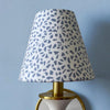 Blue Sconce Shade in Petal Party - Liza Pruitt