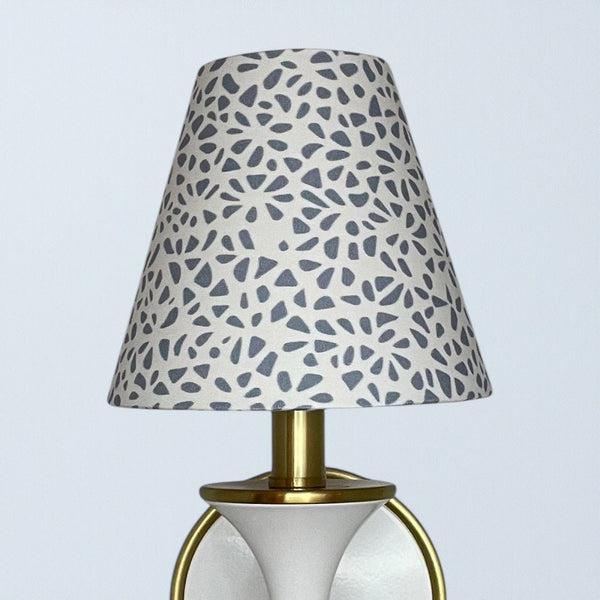 Blue Sconce Shade in Petal Party - Liza Pruitt