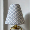 Blue Sconce Shade in Whitney - Liza Pruitt
