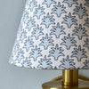 Blue Sconce Shade in Whitney - Liza Pruitt