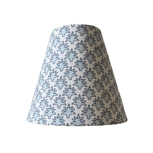 Blue Sconce Shade in Whitney - Liza Pruitt