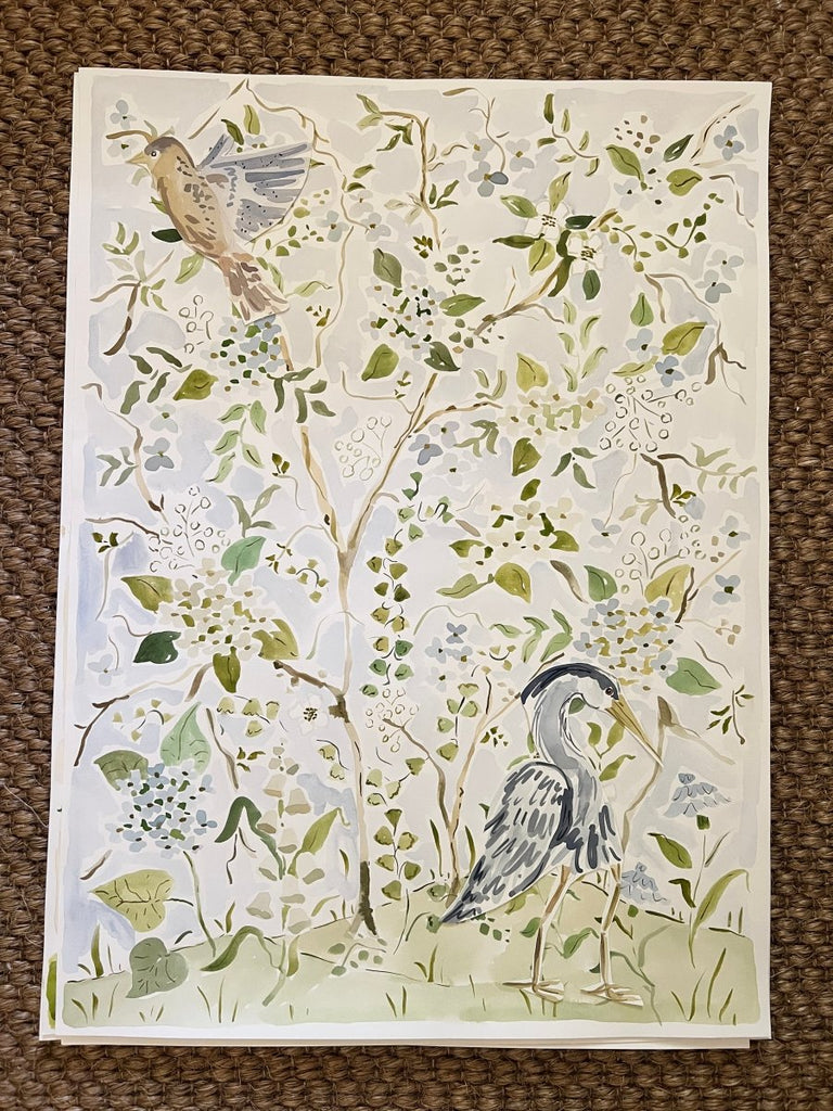 Blue Sky Blooms No. 1, Original 22x30 - Liza Pruitt