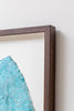 Blue Sky Dreams Leaf I | 25" h x 14" w | Framed - Liza Pruitt