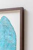 Blue Sky Dreams Leaf II | 25" h x 14" w | Framed - Liza Pruitt